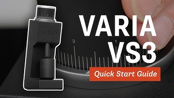 How to Set Up & Use the Varia VS3 Grinder
