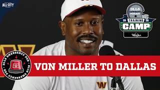 BREAKING DALLAS COWBOYS TO SIGN VON MILLER