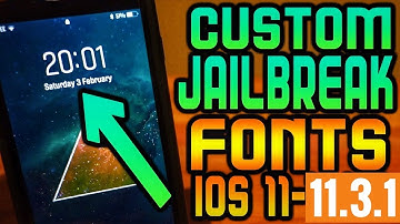 NEW How To Change & Customize Fonts on iPhone iPad iPod Touch iOS 11 - 11.3.1 / 11.4 B3  BytaFont 3