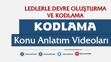LEDLERLE DEVRE OLUŞTURMA VE KODLAMA-1(TINKERCAD.COM)