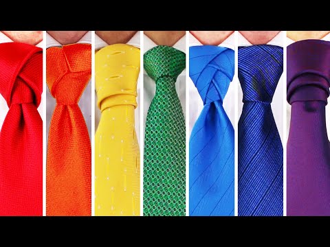 7 Ways to Tie a Tie / 5-Minute Crafts