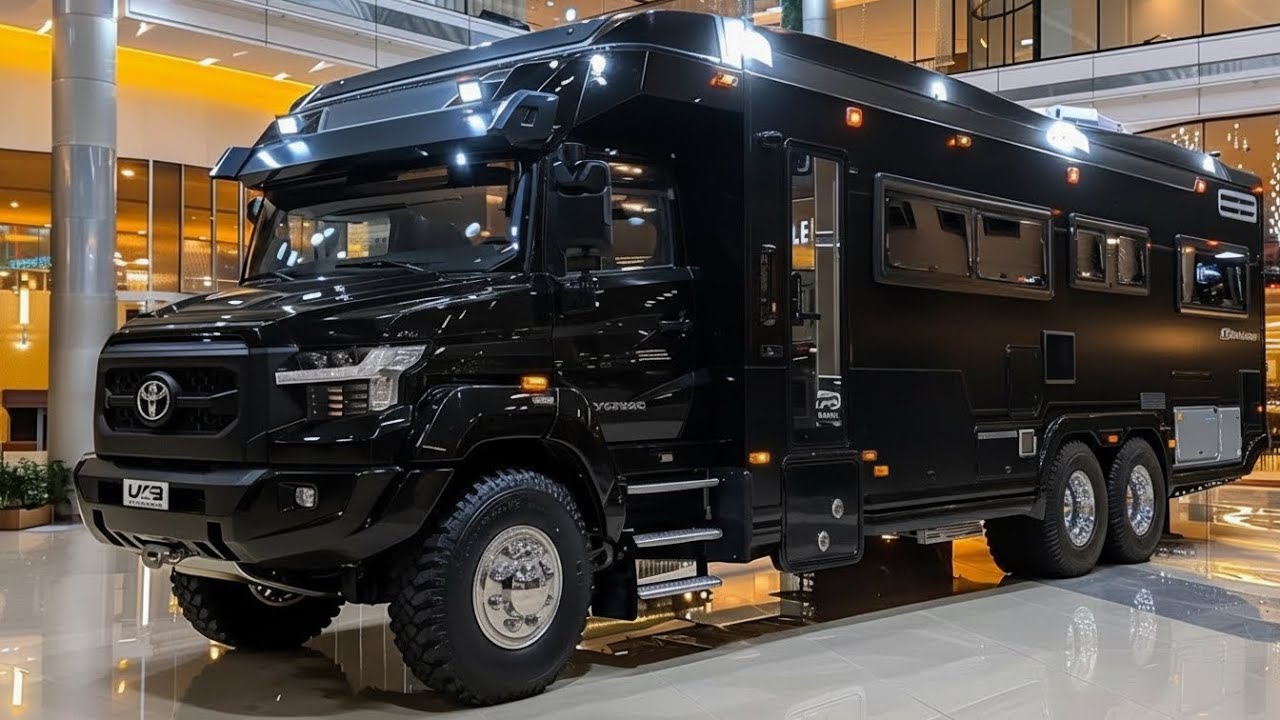 Toyota HiCruise 6x6: Das extremste Luxus-Wohnmobil Konzept für 2029!