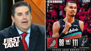 'This guy is truly a UNICORN' - Windy on Victor Wembanyama's playoff debut in Spurs win over Blazers