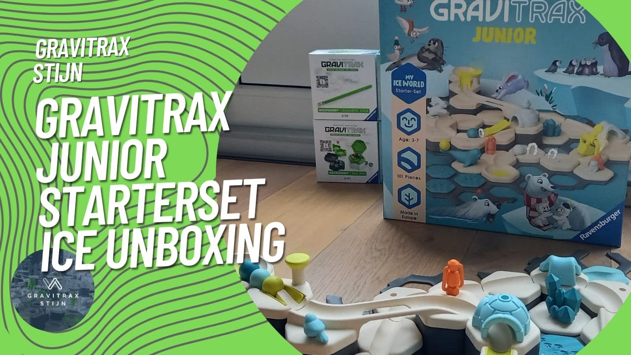 GraviTrax Junior Starter-Set Ice unboxing + test