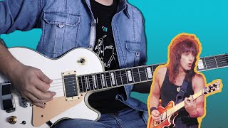 Bon Jovi - Livin on a prayer Guitar Solo Cover