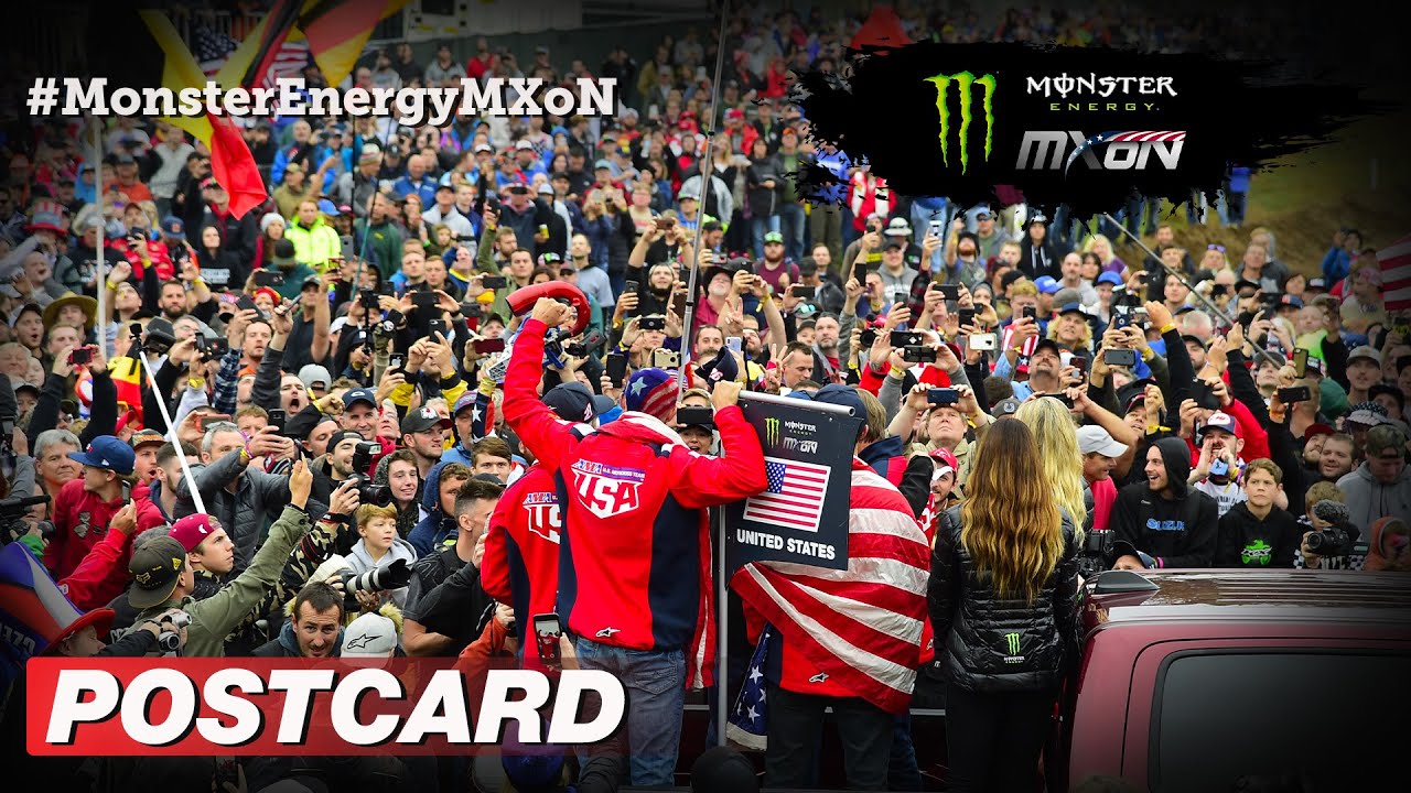 Postcard Monster Energy FIM Motocross of Nations 2022 #MXGP #Motocross