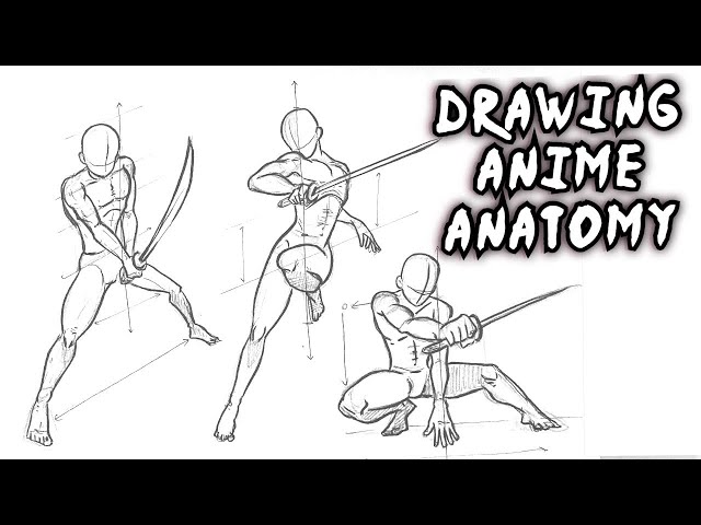 Anime Sword Poses - Anime females fighting pose