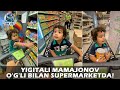 Йигитали Мамажонов ўғли билан супермаркетда! | Yigitali Mamajonov o'g'li bilan supermarketda!