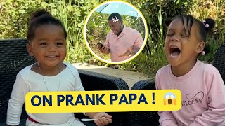 🤫ON PRANK PAPA / We prank dad 😂@BabyLuke_ #matifamily #babyluke #prank #matifa #humour #comedie