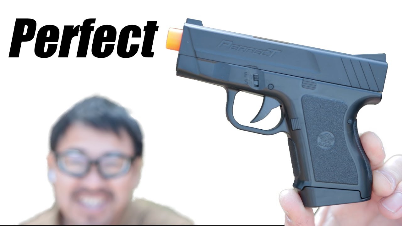 AGF Perfect 【グロック＋S&W M&P】エアコキ 10禁 コンパクトエアガン マック堺 レビュー - YouTube