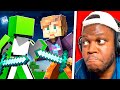 REAGISCO ALL'ANIMAZIONE DI DREAM CONTRO MRBEAST SU MINECRAFT