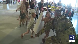 Utah National Guardsmen Return Home From Year Deployment In Afghanistan
