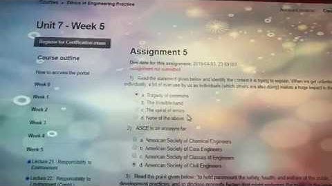 NPTEL ETHICS ASSIGNMENT 5 2019