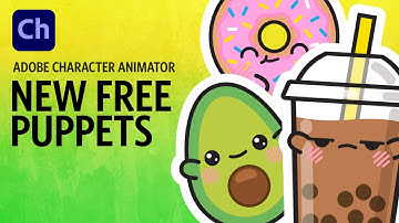 New FREE Puppets! (Adobe Character Animator)