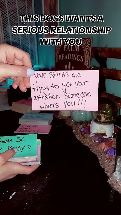 THIS BOSS WANTS A SERIOUS RELATIONSHIP WITH YOU  #tarot #trending #soulmate #shorts