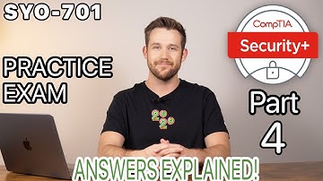 Security+ 701 Practice Exam - Part 4