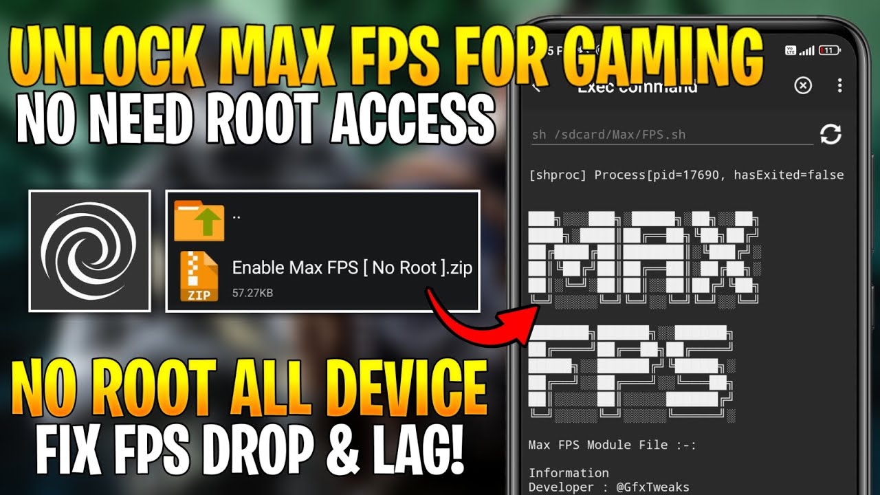 Magisk Module No Root | Get 90-120 FPS | Unleash Max Performance For ...