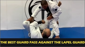 The Best Guard Pass Against The Lapel Guard by André Galvão