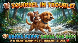 The Squirrel and The Puppy | True Friendship Moral Story