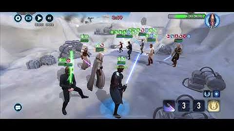 SWGOH JML vs JMK w/ KAM (No Ult)