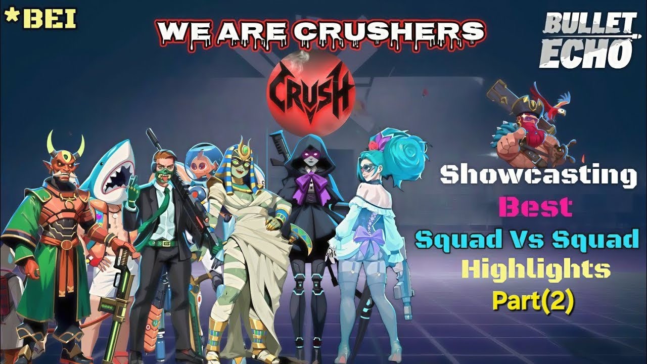 Bullet Echo India Crush Syndicate Best Squad Vs Squad Highlights Part (2) | ( Bullet Echo)