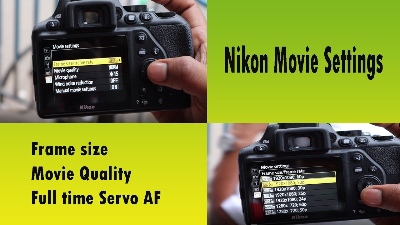 Jak zapnu video na Nikon D3500?