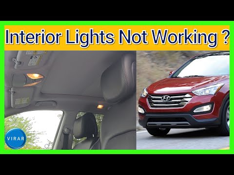 No Interior Lights Working? Fixed! - Hyundai Santa Fe(2013-2018)