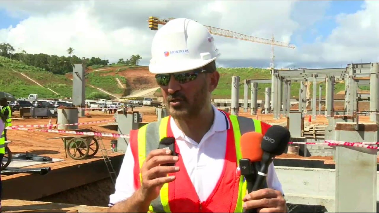 PM Hon. Roosevelt Skerrit Site Visit to International Airport Project
