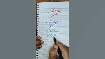 Learn calligraphy| Cursive handwriting #shorts #iqbalkhancalligraphy