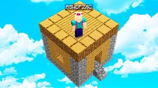 SURVIVING ON A HOUSE WITH ASWDFZXC IN MINECRAFT!