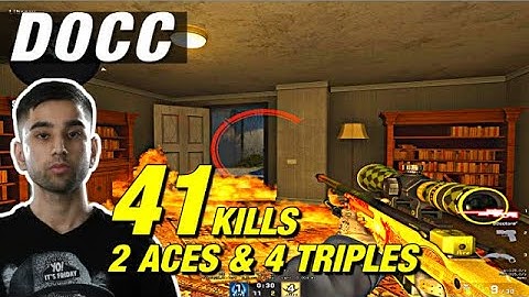 D0cC inferno faceit game (41 kills) 2 ACES! 😱 CSGO D0cC POV