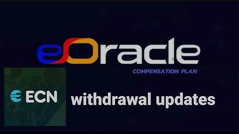 ECN withdrawal updates | ECN vs DOGE