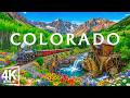 Colorado 4K UltraHD | Rocky Mountains, Aspen Valleys & Wildflower Meadows Under Clear Skies