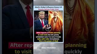 This Is Modi's Global Power US Moves Before Putin Visit #ytshorts #trending