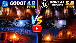 Godot 4.8 vs Unreal Engine 5.8 — Same Game, Two Engines (Lumen, Nanite & the Console Port Problem)