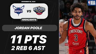 Jordan Poole Vs Charlotte Hornets 11 Pts 2 Reb 6 Ast Nba 11-05-2025 Highlights