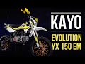 KAYO Evolution yx150 em - обзор питбайка