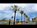 Peiscola castellon valencia espaa conduciendo 4k viaje en coche