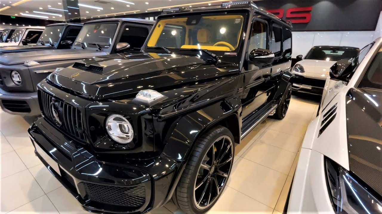 2023 Black Mercedes AMG G63 Brabus G800 Walkaround 4K YouTube