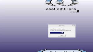 Cool Edit   Installing