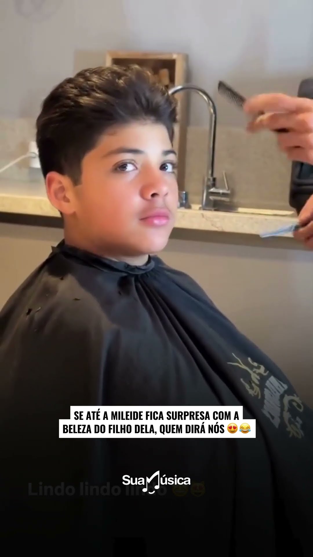Fãs ficaram surpresos com a semelhança de Yudi com o pai. Também acha eles parecidos? ❤️ #shorts