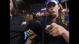 Venice Beach party animals @ Hamburger Square LA Hinano Cafe famous burgers dive bar Los Angeles USA