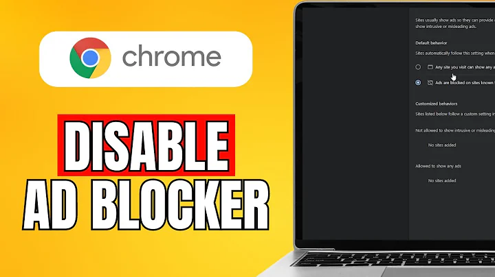 How To Disable AD Blocker In Chrome (2024) Easy Guide