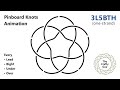 Pinboard Knots – 3L5B Turk’s Head – Animated Tutorial