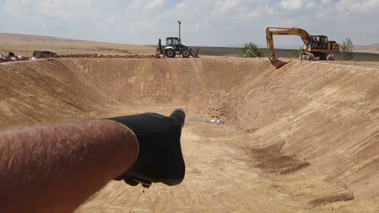 Tarımsal Sulama Havuzu yapımı Malatya.www.titizhavuz.com