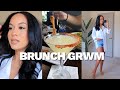 Brunch Get Ready With Me: Hair, Makeup, Outfit | Marie Jay