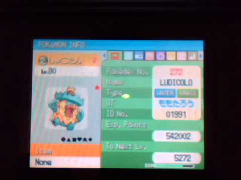 All 493 Pokemon In Platinum Version PC (Pokedex Order). - YouTube