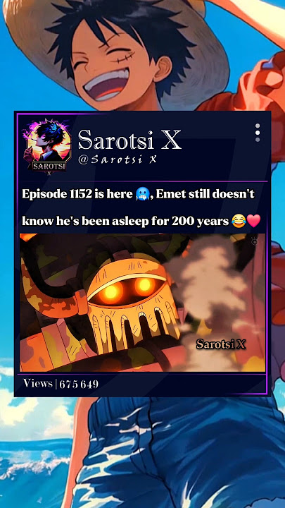 Episode 1152🔥 #emet #joyboy #luffy #gorosei #onepiece