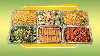 Party Trays for You! Mandarin Island Delicious Chinese Food Party Platters