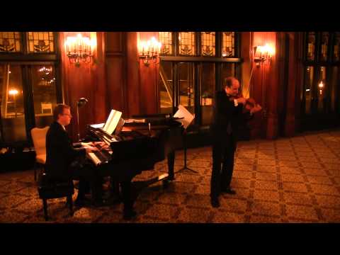 David Yonan and Steve Greene- Paganini Caprices with Robert Schumann Accompaniment